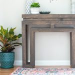 DIY Console table based on Ballard Designs