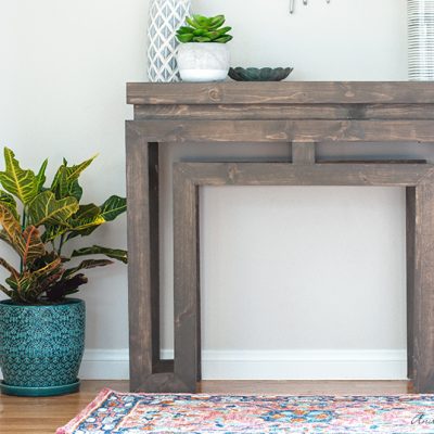 Ballard Designs-Inspired Console Table