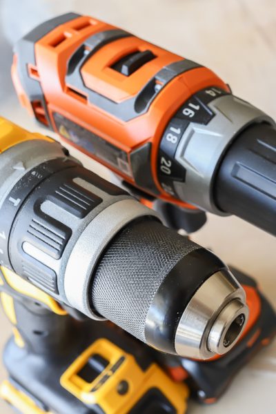 Dewalt vs. Ridgid Drill Driver Combo Kit Tool Comparison