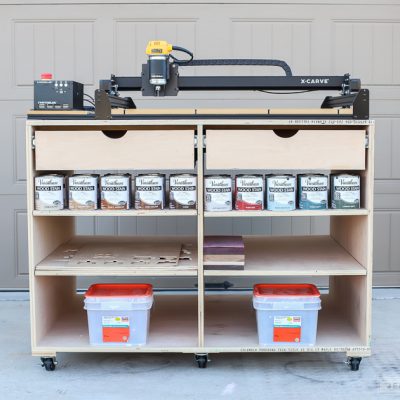 Mobile Workbench with Drawers