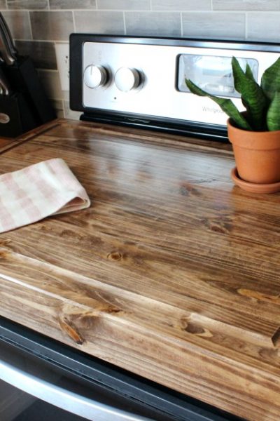 How to Build a Wooden Stove Top Cover
