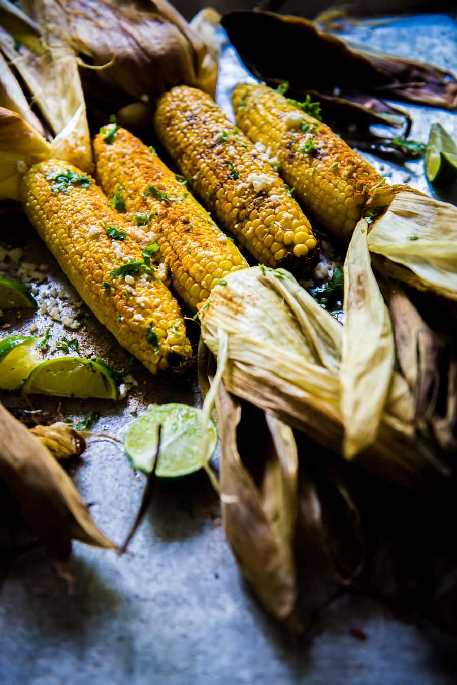 Mexican corn on the cob