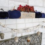 How to make a DIY Acorn Garland - perfect for Fall decorating!