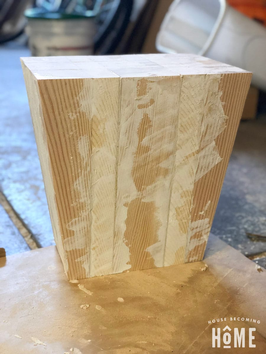 Filling Gaps in geometric table