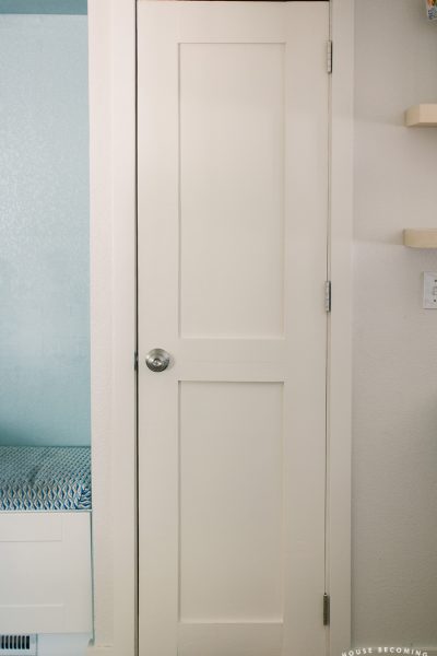 Learn how to make your own DIY two panel shaker style door!