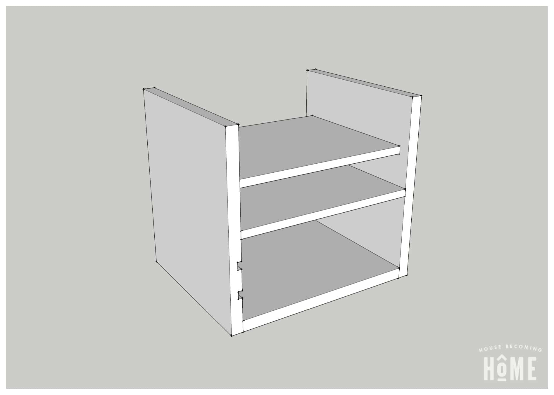 Charging Station Plans Laptop Shelf
