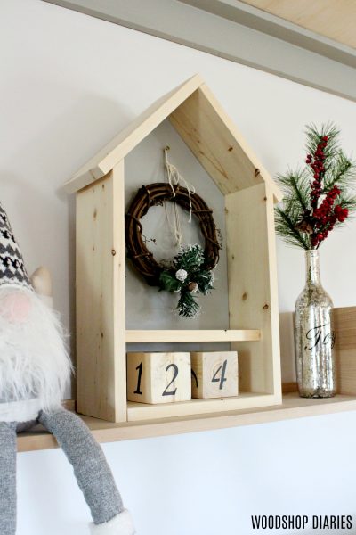 DIY Christmas Advent Calendar Countdown