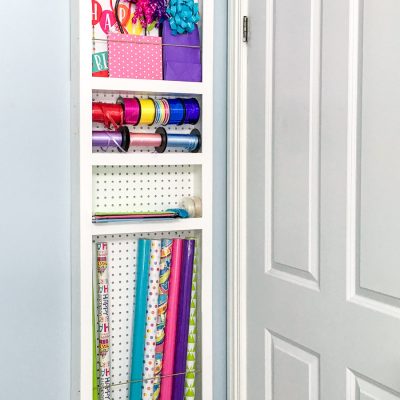 Behind-the-Door Storage Shelf