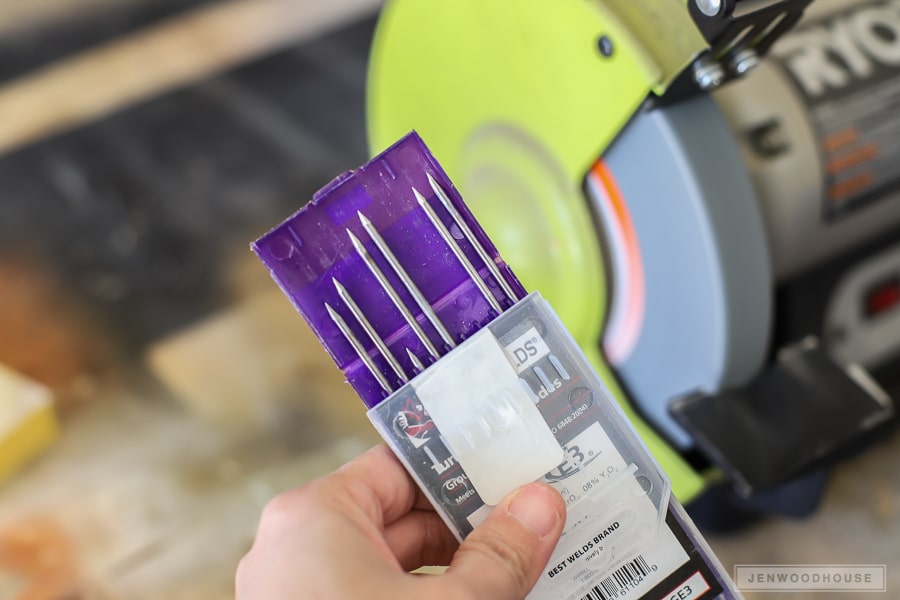 How to sharpen tungsten electrode for welding