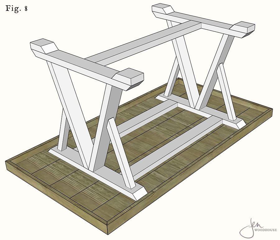 DIY dining table