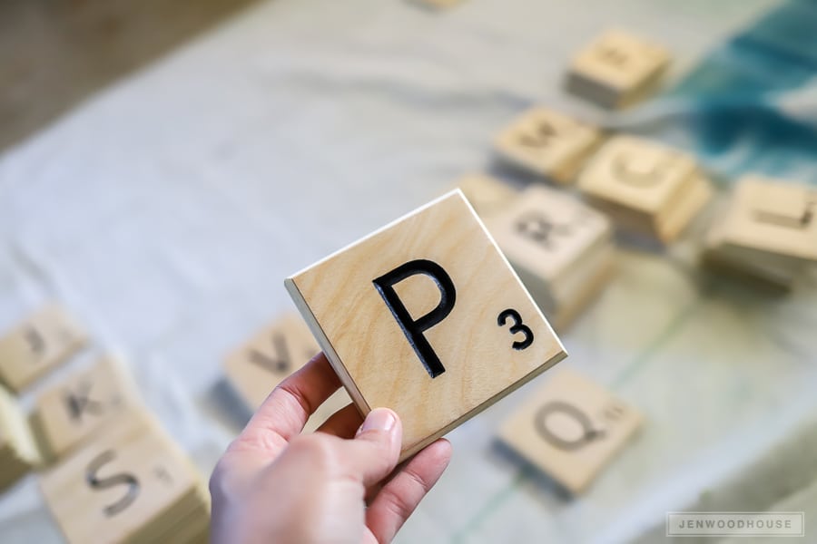 How to make an oversized Scrabble game