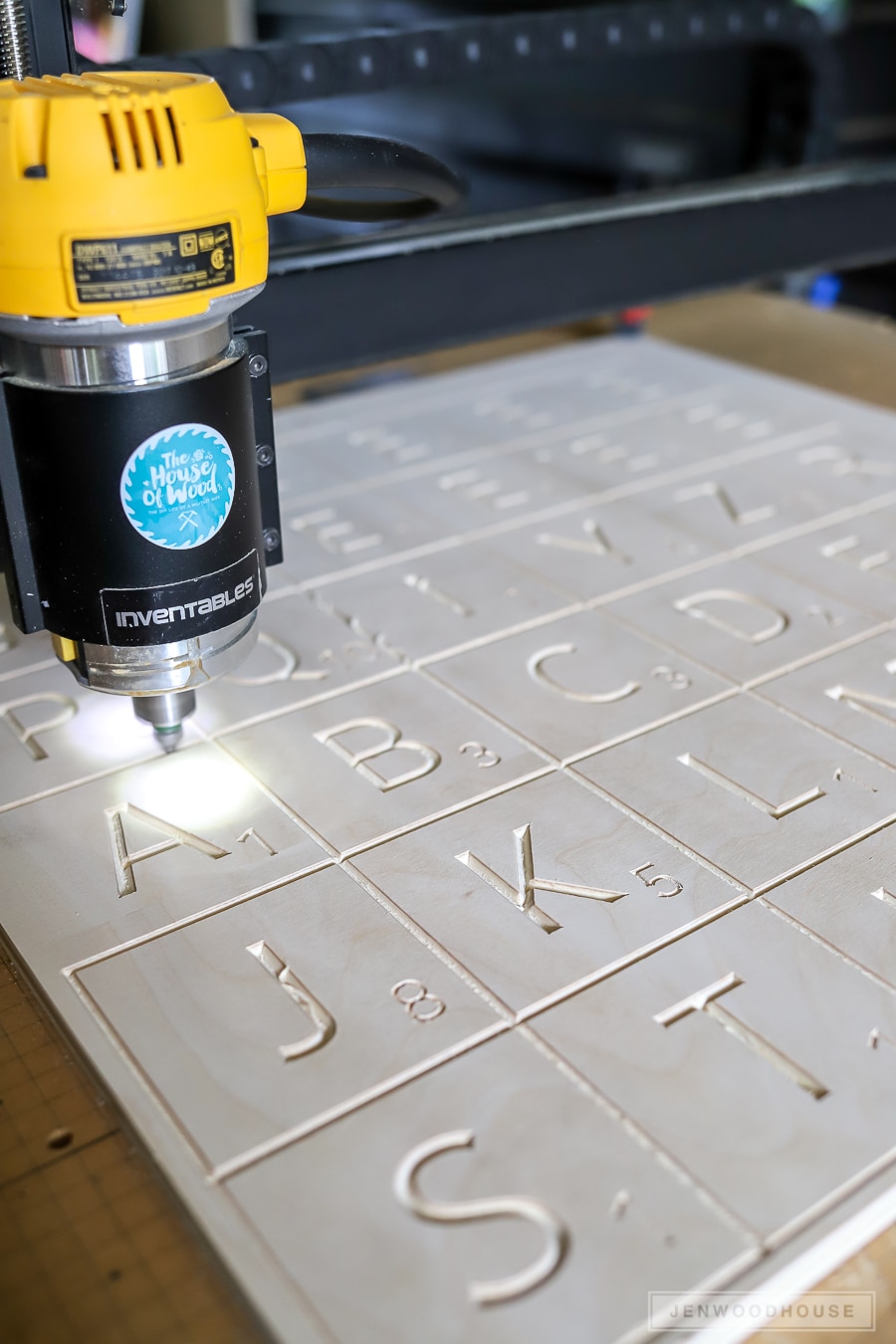 How to make a DIY Giant Wall Scrabble Game Board