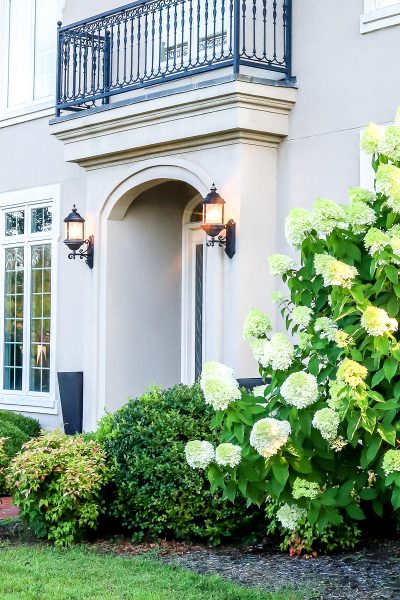 French country front exterior French provincial French colonial