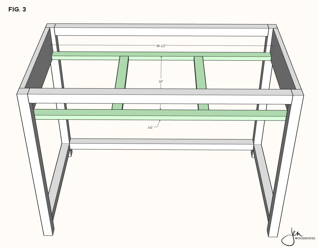 DIY Makeup Desk Vanity Plans