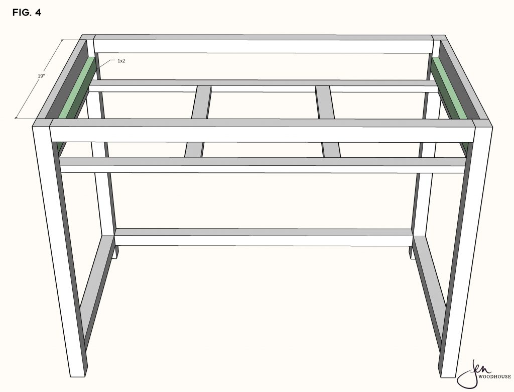 DIY Desk with Drawers