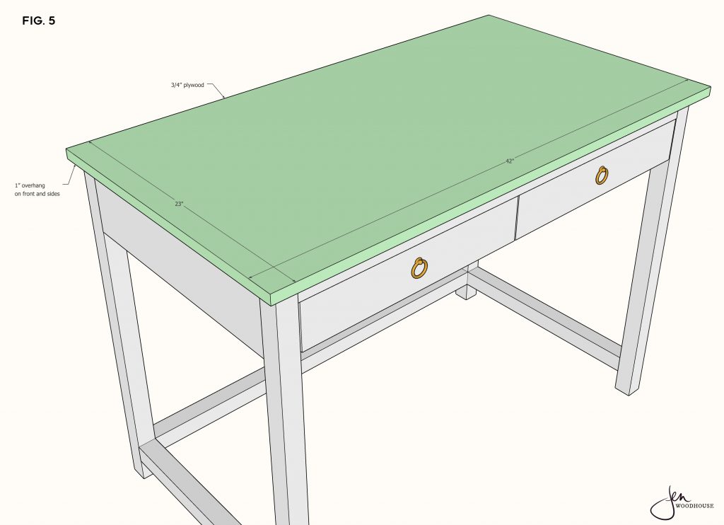 How to build a DIY console desk and vanity