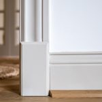 Add architectural details with a plinth block
