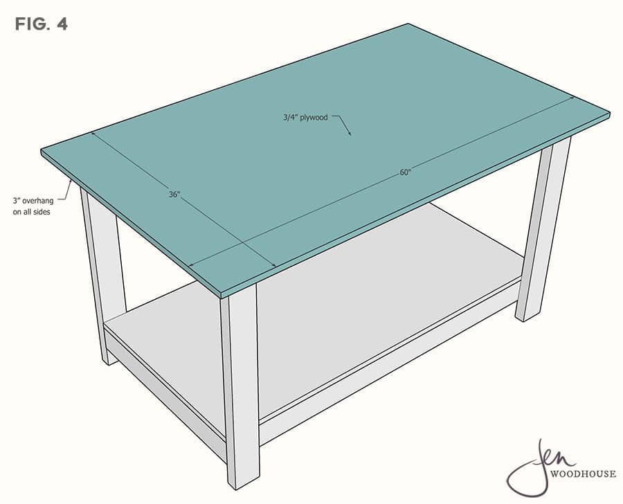 Easy workbench plans using 2x4 lumber