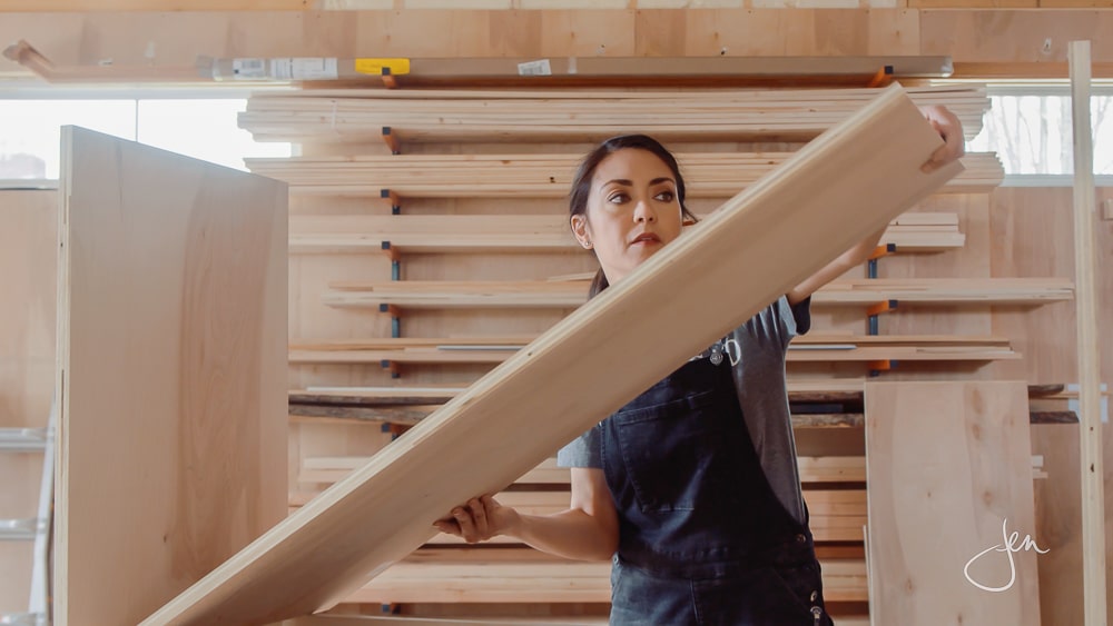 How to build a DIY file cabinet (that doesn't look like a file cabinet!)