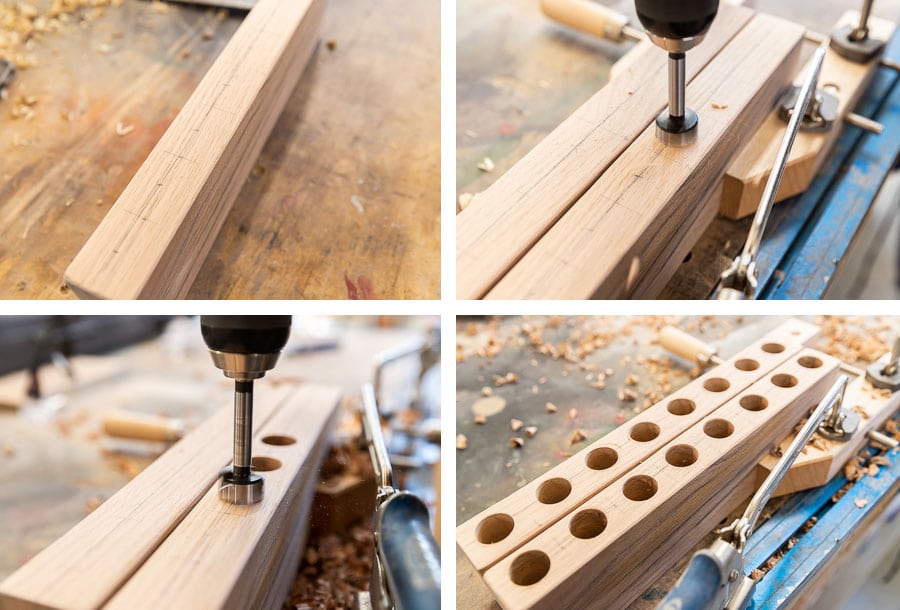 How to make an easy DIY plant propagation station with test tubes and scrap wood