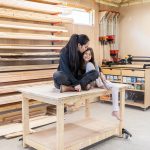 How to build a simple workbench from scrap wood