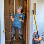 Guest Bathroom Renovation - Demo Day! How to demo a small bathroom the easy way