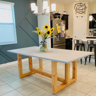 Concrete table