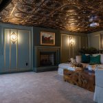 1920s Art Deco Basement Home Theater Renovation