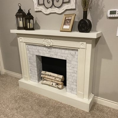 Faux Fireplace