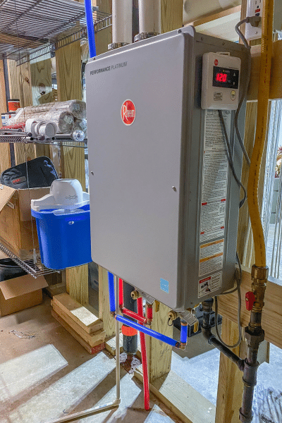 Why we switched from a storage water heater to a tankless water heater