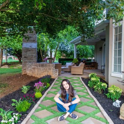 DIY Paver Walkway