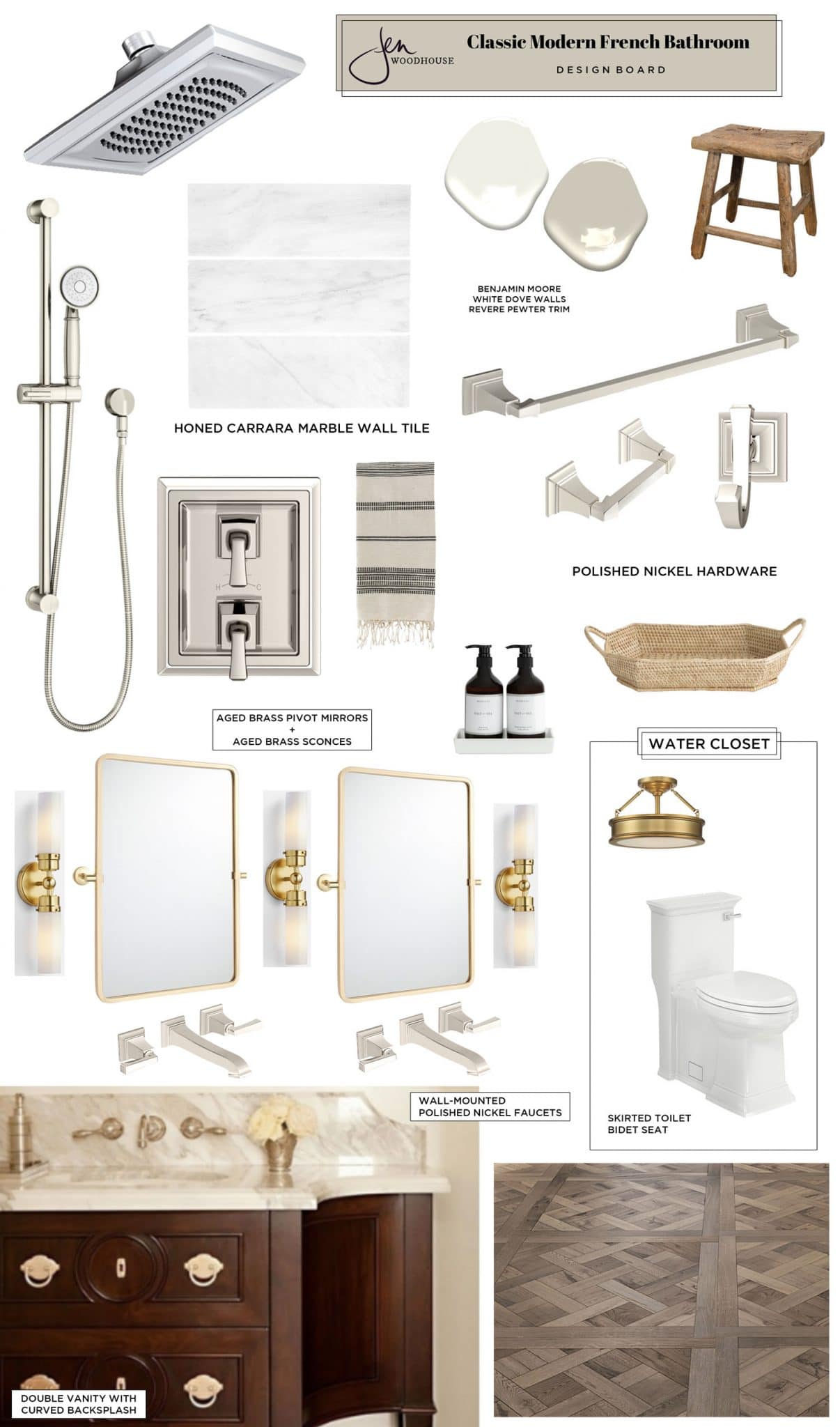 Our Master Bathroom Remodel: Design Plans and Mood Board