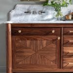 How to build a DIY double vanity | bathroom vanity