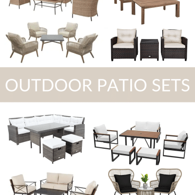 Round-up: Patio Sets Under $1,500