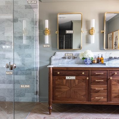 Primary Bathroom Remodel Budget + Sources!