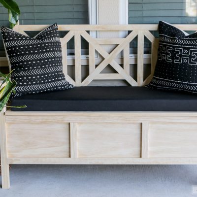 Outdoor Storage Bench