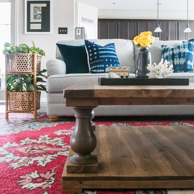 Large Balustrade Coffee Table