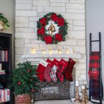 Christmas mantel decorating ideas