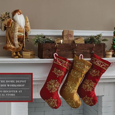 The Home Depot DIH Workshop: Stocking Hanger Box