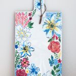 How to make an Anthropologie knockoff Sissinghurst Cheese Board