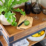 How to build a DIY bar cart. Love the rustic industrial look!