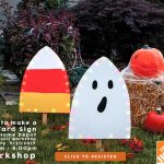 Attend The Home Depot's DIH Workshop and learn how to make a Harvest Yard Sign