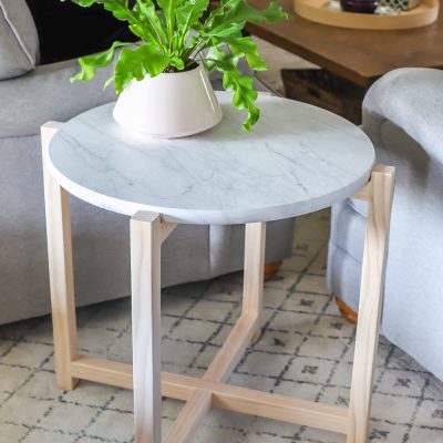 Round Marble Side Table