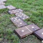 How to make DIY giant yard dominoes