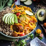 Easy Veggie Quinoa Bowl