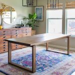 Build a modern dining table - plans by Jen Woodhouse