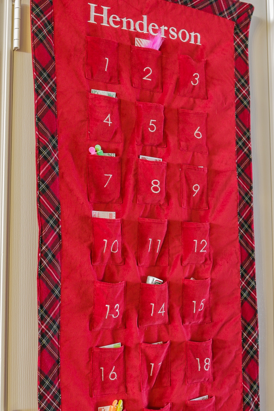 Advent calendar activities and acts of kindness