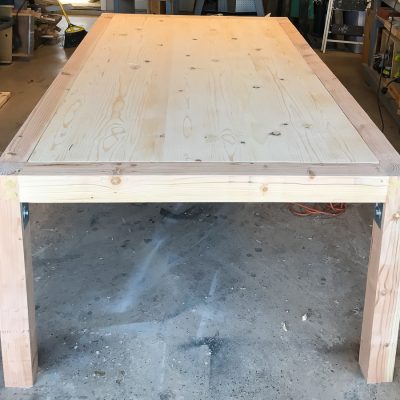 Chunky Modern Dining Table
