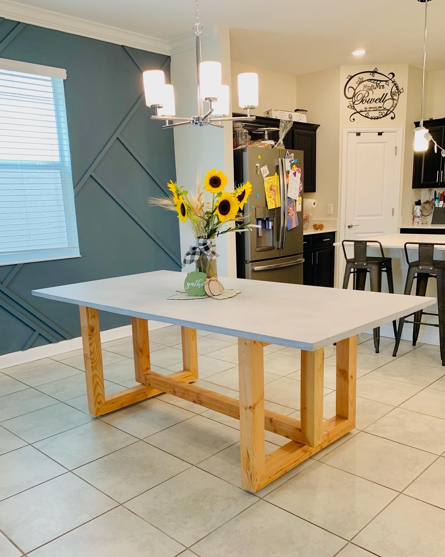 Concrete table
