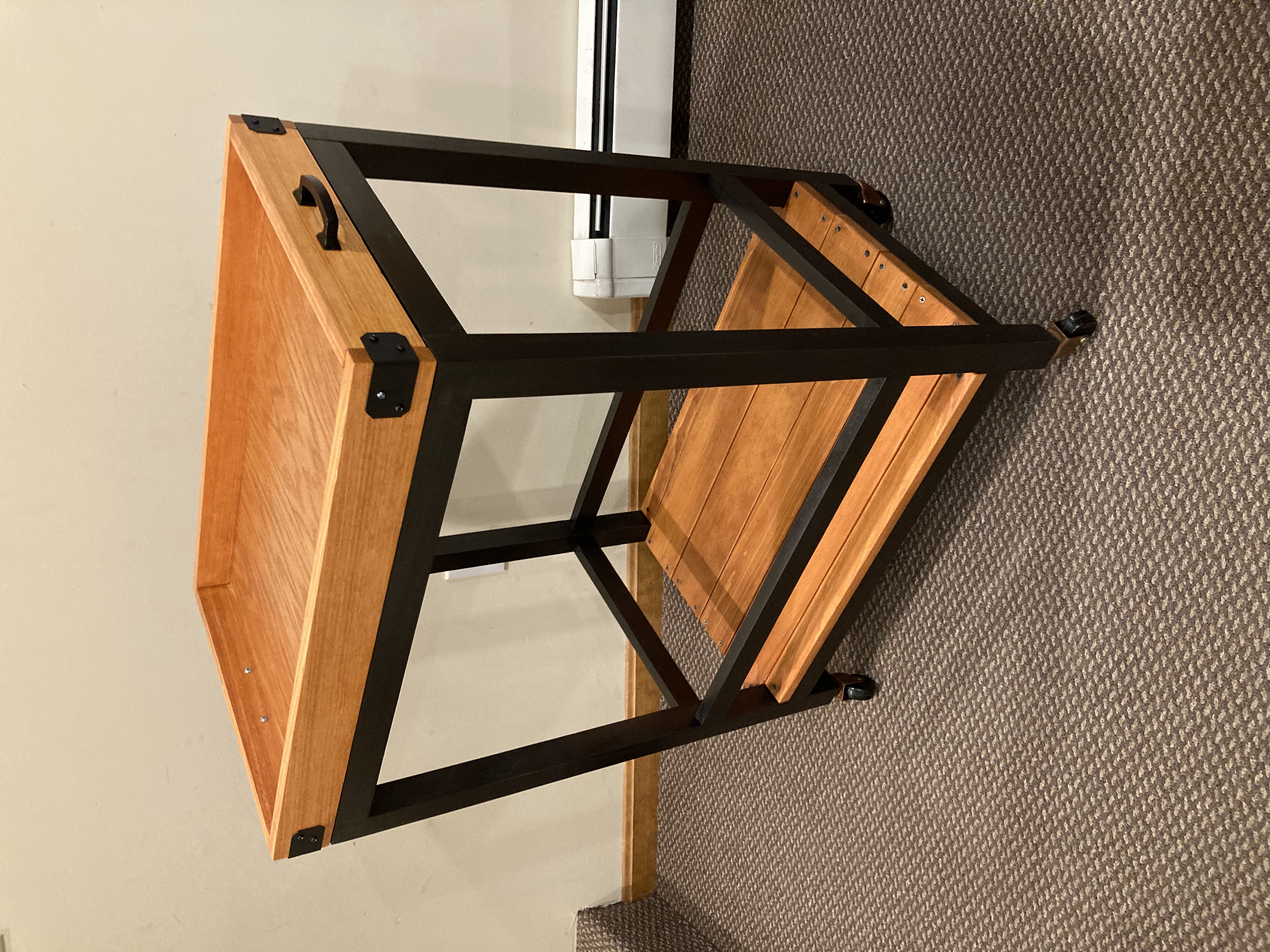 Jen’s bar cart